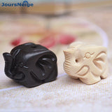Sandalwood Elephant Pendant Wood Accessories Lucky Jewelry