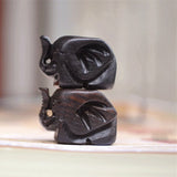 Sandalwood Elephant Pendant Wood Accessories Lucky Jewelry