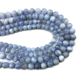 Chalcedony Agates Round Stone Beads Jewelry DIY 8/10MM