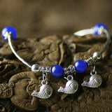 Chalcedony Crystal Anklet Beads Chain Women Girl Anklet Jewelry