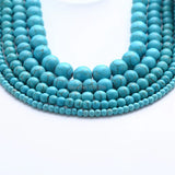 Turquoise Stone Beads 4/6/8/10/12mm DIY Jewelry Making