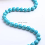 Turquoise Stone Beads 4/6/8/10/12mm DIY Jewelry Making