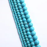 Turquoise Stone Beads 4/6/8/10/12mm DIY Jewelry Making