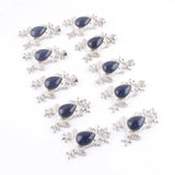 Sand Gemstone Frog Shape Pendant for Necklaces TN4617