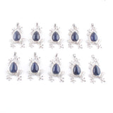 Sand Gemstone Frog Shape Pendant for Necklaces TN4617