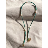 Bohemia Beaded Choker Short Necklace for Women Nature Pearl Necklace