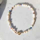 Bohemia Rainbow Beads Candy Necklace