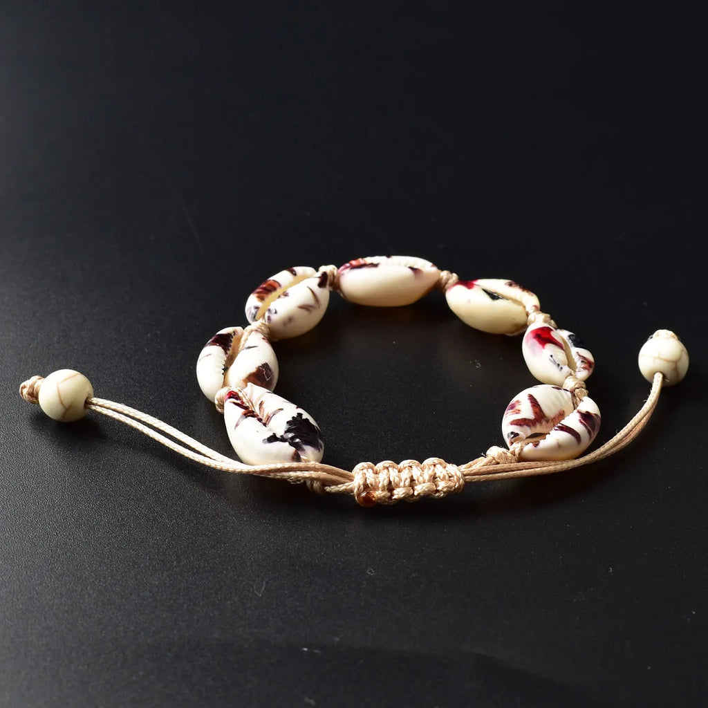 Colorful Shell Ankle Bracelet For Women Leg Bracelet Summer Boho Jewelry