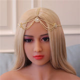 Bohemian Vintage Rhinestone Bridal Headband Chain Wedding Hair Accessory