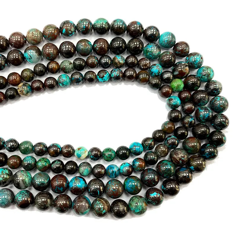 Chrysocolla Round Gemstone Beads 6/8MM