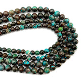 Chrysocolla Round Gemstone Beads 6/8MM