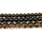 Brown Smoky Quartz Round Gem Stone Beads Jewelry Making DIY 6/8/10MM
