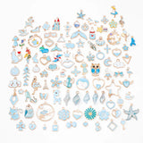 100pcs Enamel Charms for DIY Jewelry Making