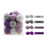 50pcs Mix Lot Abacus Silicone Teether Beads 20mm Pacifier Clip