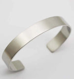 316L Stainless Steel Plain Silver Bangles For Men Women