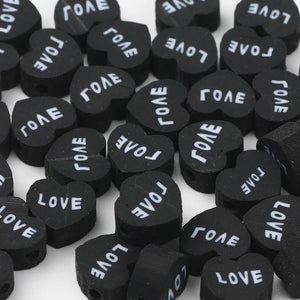 Cartoon Clay Beads 20pcs Polymer Beads For Jewelry Making DIY Handicrafts