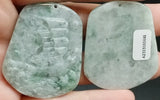 Green Lavender Natural Type A Jade Carved Bird Pendant