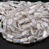 Natural Baroque Pearl Rectangle for Jewelry Making DIY Necklace Bracelet