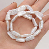 Natural Baroque Pearl Rectangle for Jewelry Making DIY Necklace Bracelet