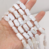Natural Baroque Pearl Rectangle for Jewelry Making DIY Necklace Bracelet