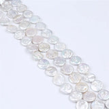 20mm Coin Shape Fresh Water Pearl Loose Beads for Necklace Making