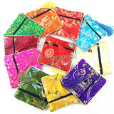 Chinese Wind Brocade Silk Copper Wallet National Features 5pc/lot