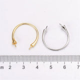 925 Silver Ring Setting Base for DIY Jewelry Making
