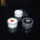 Clear Round Diamond Box Plastic Beads Jewelry Case Gem Storage Box