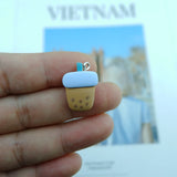 Coffee Bottle Charms for Jewelry Making Diy Earring Bracelet Pendant Accessories