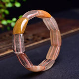 Natural Crystal Bracelet Career Luck Hand Row Gift Jewelry
