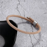 Rope Chain Survival Bracelets Men Women Lucky Couple Anklet Girl Jewelry
