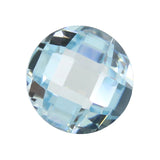 Bulk Garnet Pink CZ Synthetic Gemstones 3-8mm Double Checkerboard Cut Round CZ