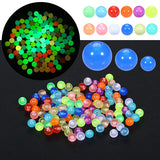 Colorful Luminous Acrylic Tongue Barbell Lip Ring