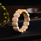 Coral Stone Bracelets Chrysanthemum Hand String Lucky Crystal Jewelry