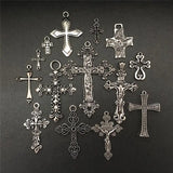 14pcs Cross Charms Pendants DIY Jewelry Findings Accessories ZAS1021