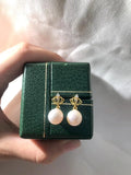 Crown 925 Sterling Silver Stud Earrings Findings Settings
