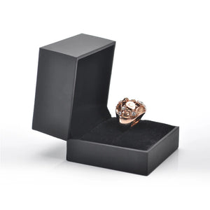 Soft Touch Paper Jewelry Case Necklace Bracelet Earring Pendant Ring Gift Box