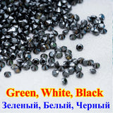D 1ct Small Size Stones Loose Moissanite 0.7mm-3mm D Lab Grown