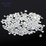D 1mm~3mm Loose Moissanite Beads Round Brilliant Cut Stone