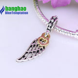 Feather Charm for Jewelry Making