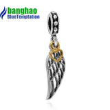Feather Charm for Jewelry Making