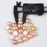 DIY 12-14mm Pink Purple Mabe Pearl Loose Beads for Jewelry Making