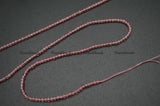 2mm Champagne or Pink Quartz Stone Round Loose Beads