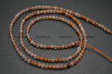 2mm Rutilated Quartz Stone Round Loose Beads