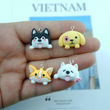 Dog Charms for Jewelry Making Earring Bracelet Pendant Accessories