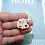 Drawing Board Charms for DIY Jewelry Making