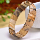 Natural Stone Bracelet Hand Row Lucky Crystal Jewelry
