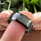 Tungsten Carbide Wedding Band Ring 6mm Comfort Fit