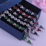 Dubai Style Silver Bridal Jewelry Women's Bracelet