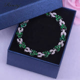 Dubai Style Silver Bridal Jewelry Women's Bracelet